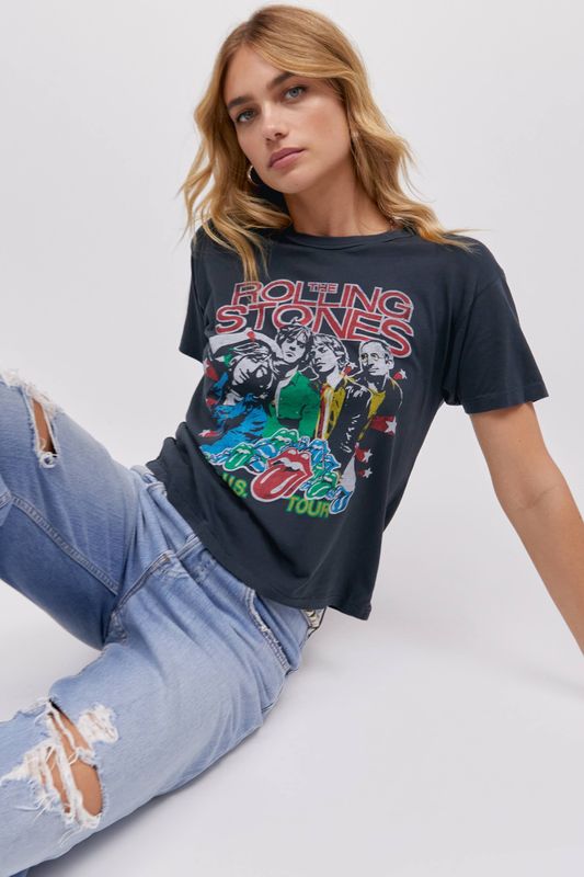 Daydreamer Rolling Stones 78 US Tour Ringer Tee – Ten North