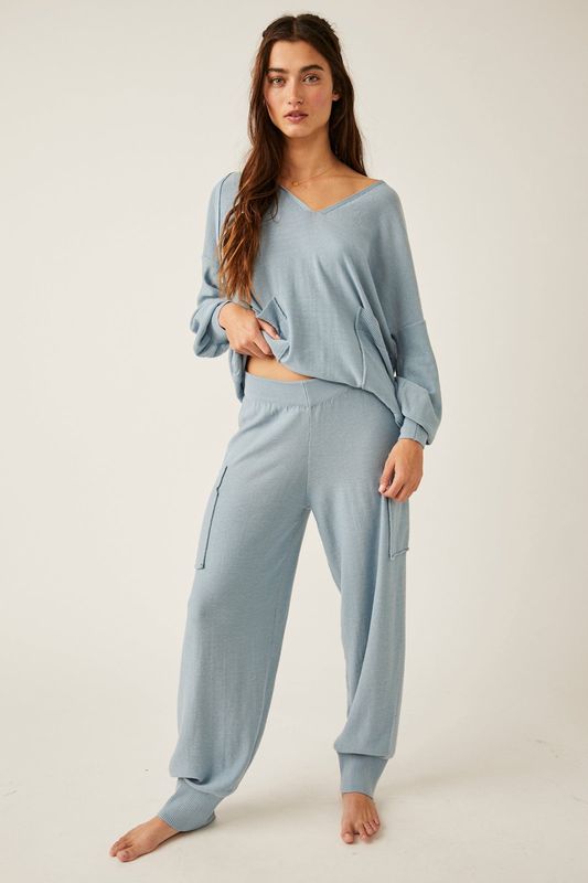 Free People Snuggle Season Jogger - Riverspell