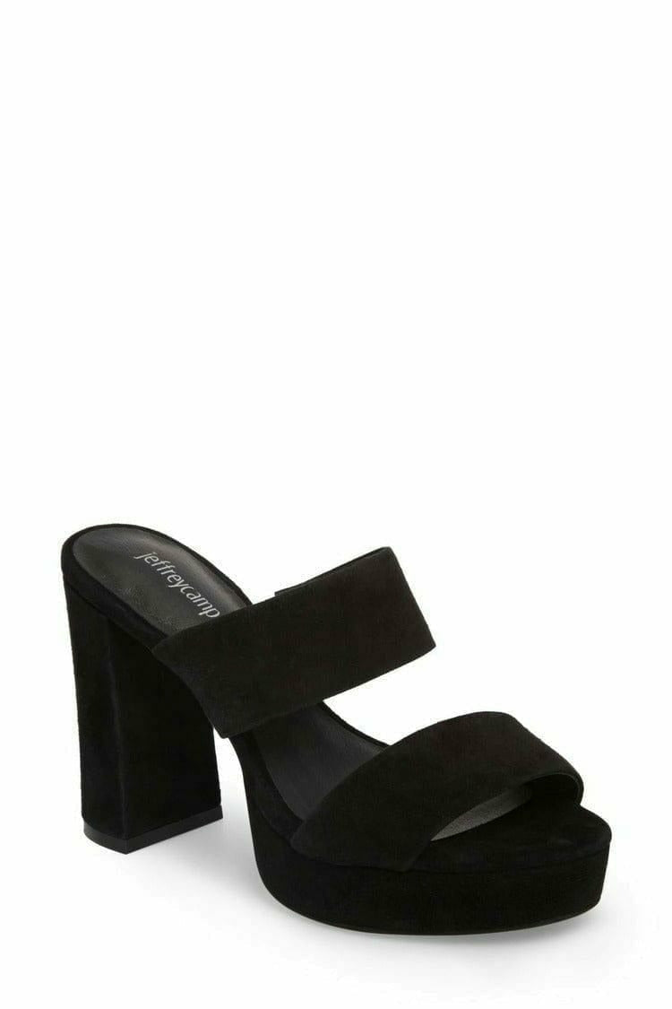 Jeffrey campbell 2025 suede sandals