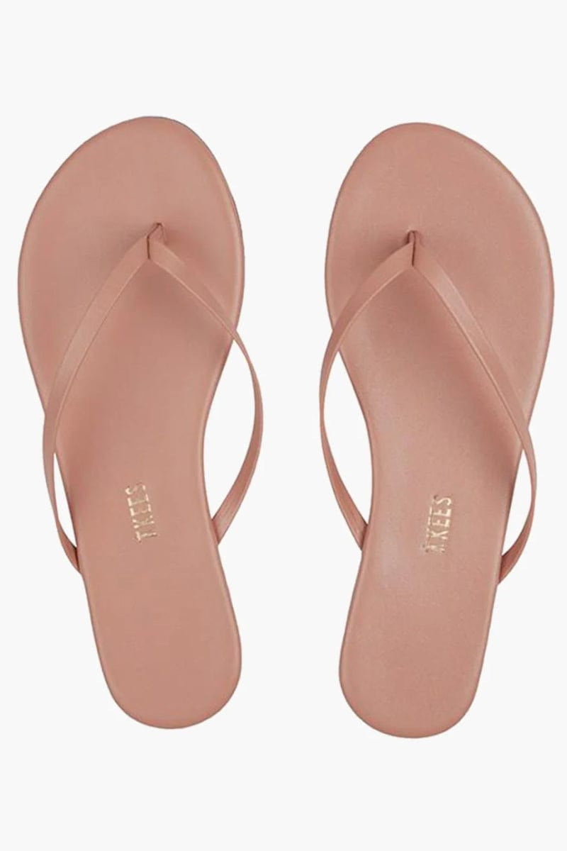 TKEES WOMENS LEATHER FLIP FLOP - NUDES - Pretty Boutique