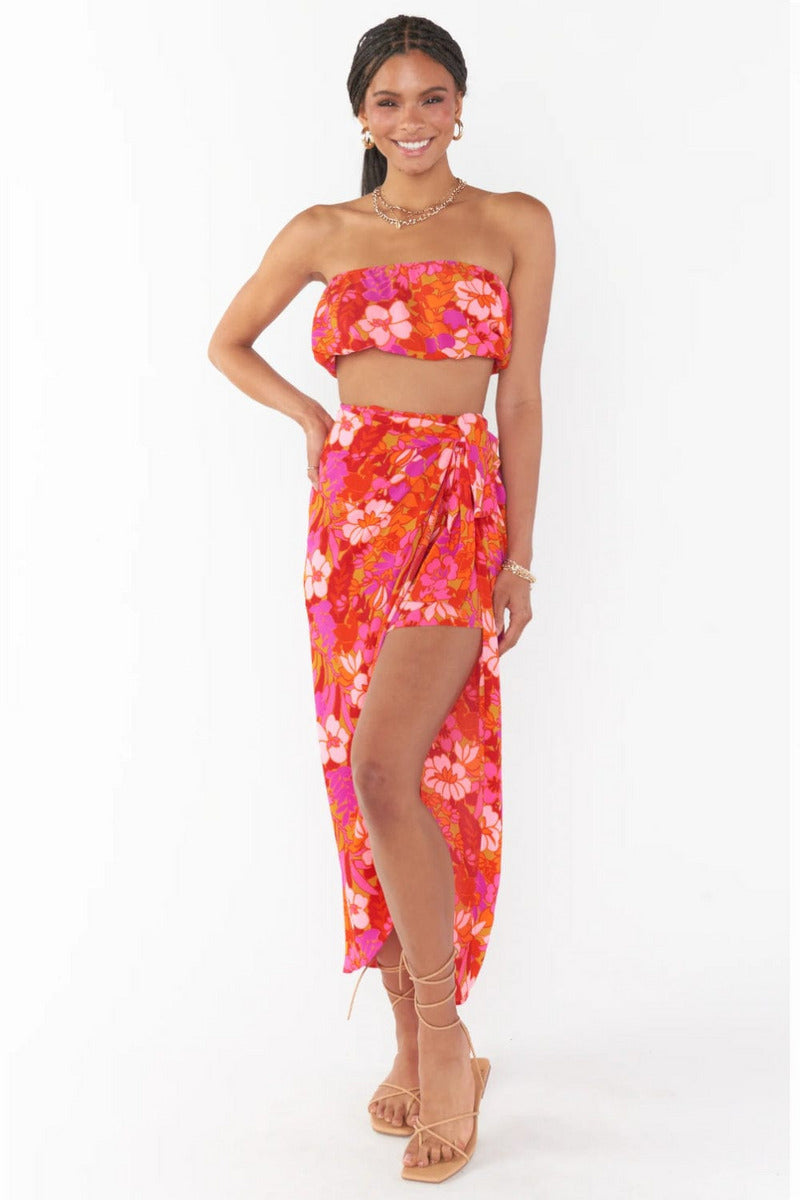 Show Me Your Mumu Wrap Me Up Skirt - Maui Mai Tai