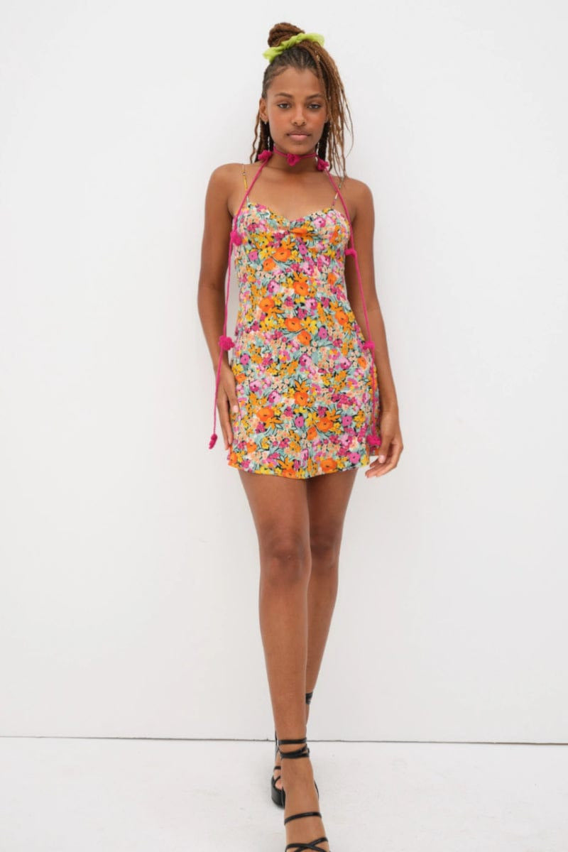 For love and lemons floral outlet dress