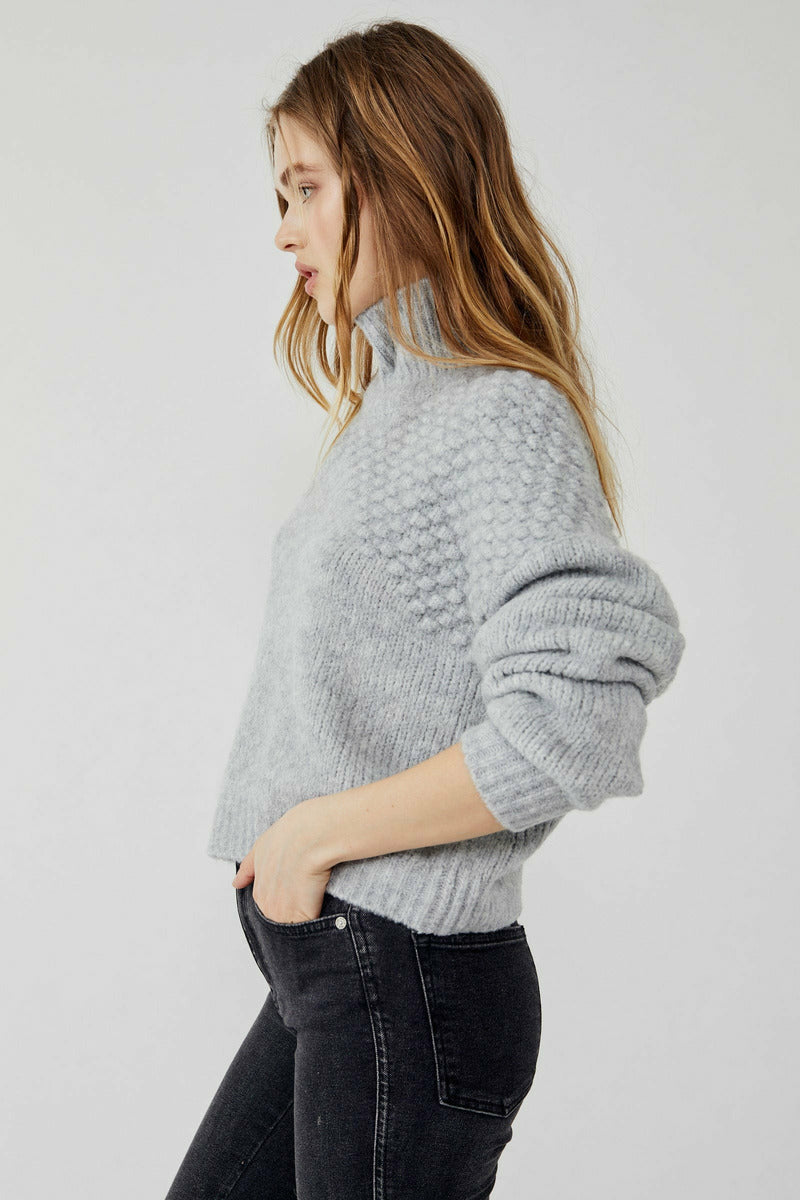 Free People Bradley Pullover - Light Heather Grey